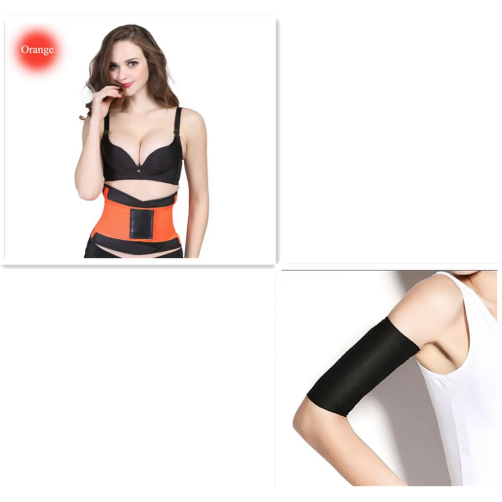 SweatCore Waist Trainer Belt - Orange